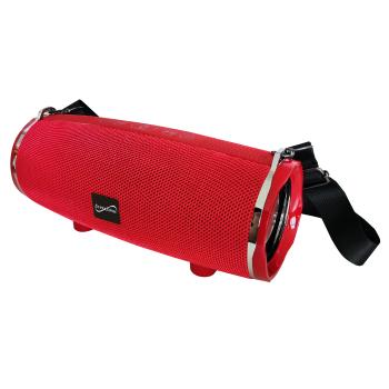 SuperSonic Portable Lightweight Bluetooth Speaker in Red image