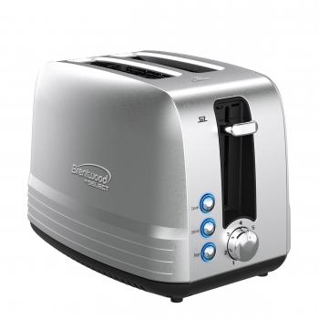 Brentwood Select Extra Wide 2 Slot Stainless Steel Toaster image