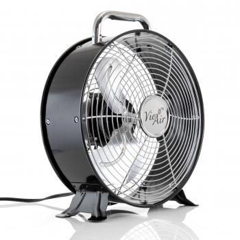 Vie Air 12 Inch High Velocity Dual Speed Retro Metal Drum Fan image