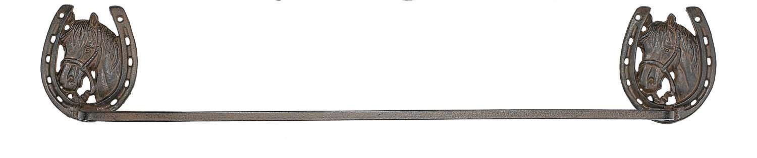 Horseshoe Towel Bar - Rust (pkg.2)