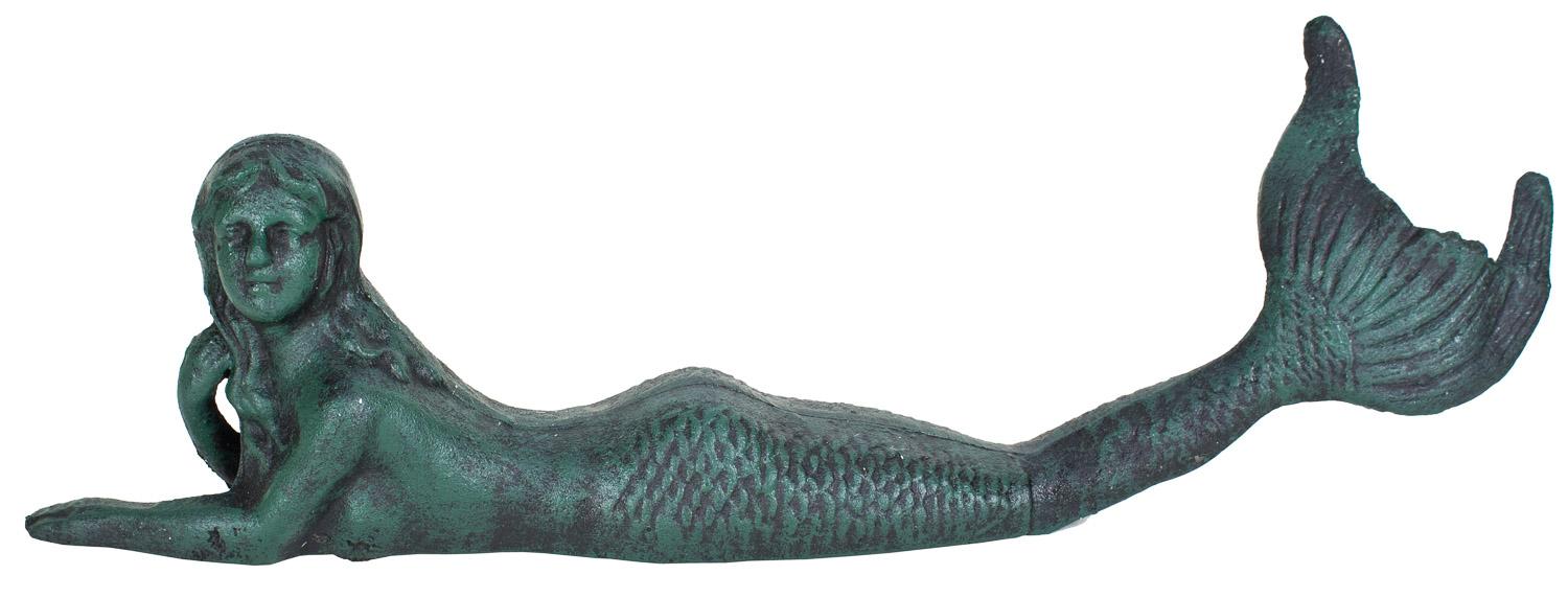 LG. Laying Mermaid - Verdigris image