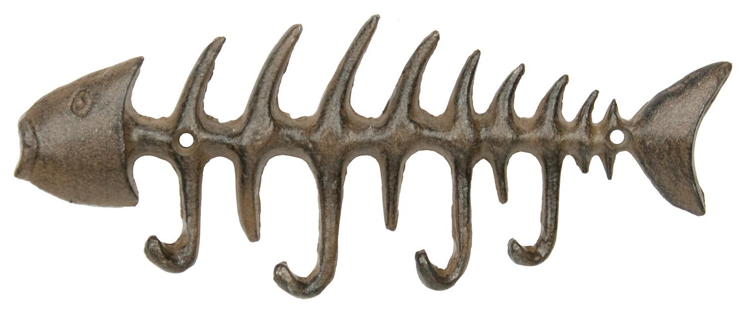 Fish Bone Key Rack - Rust (Pkg. 8) image