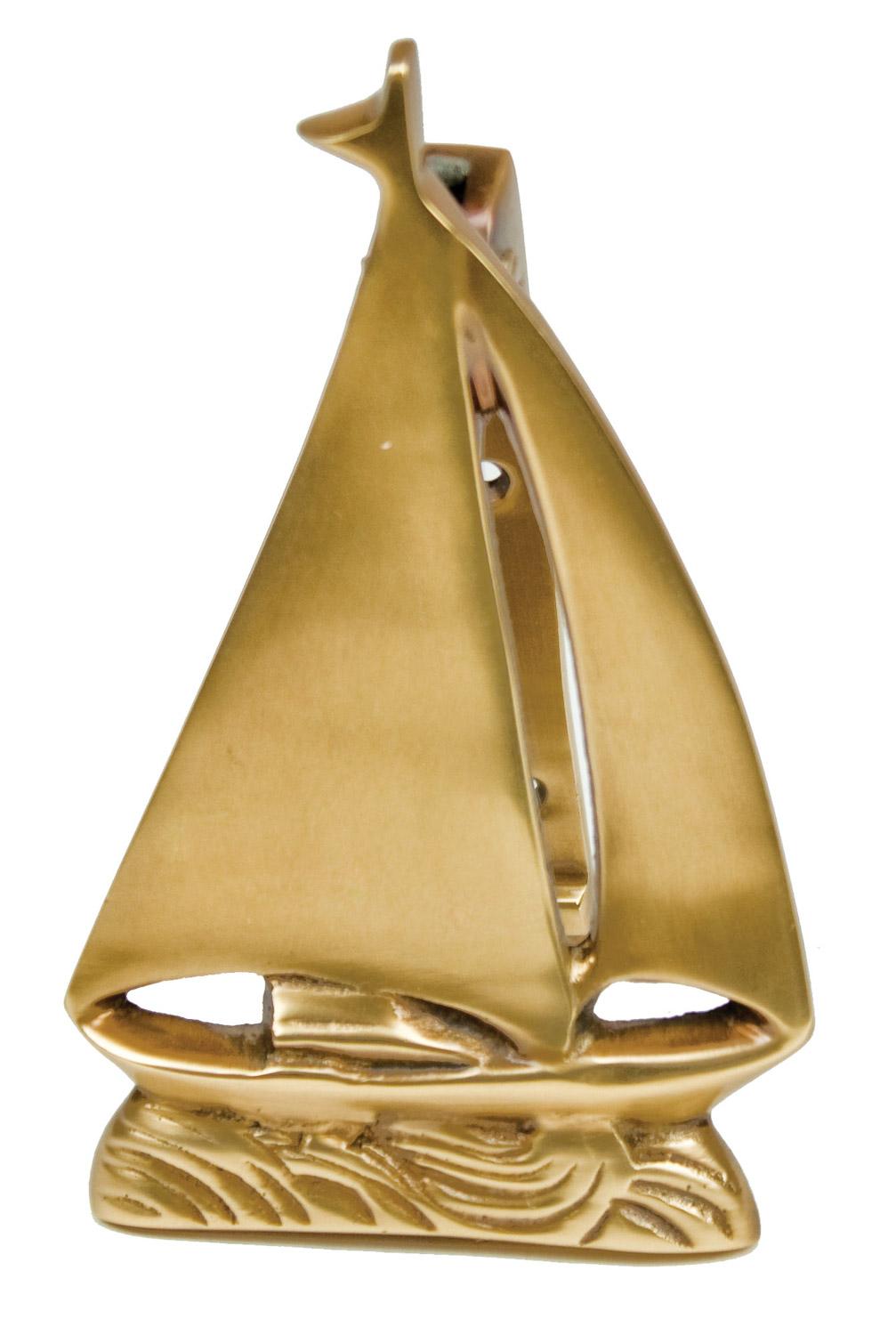 Sailboat Door Knocker - Ant Brass (Min. 2)