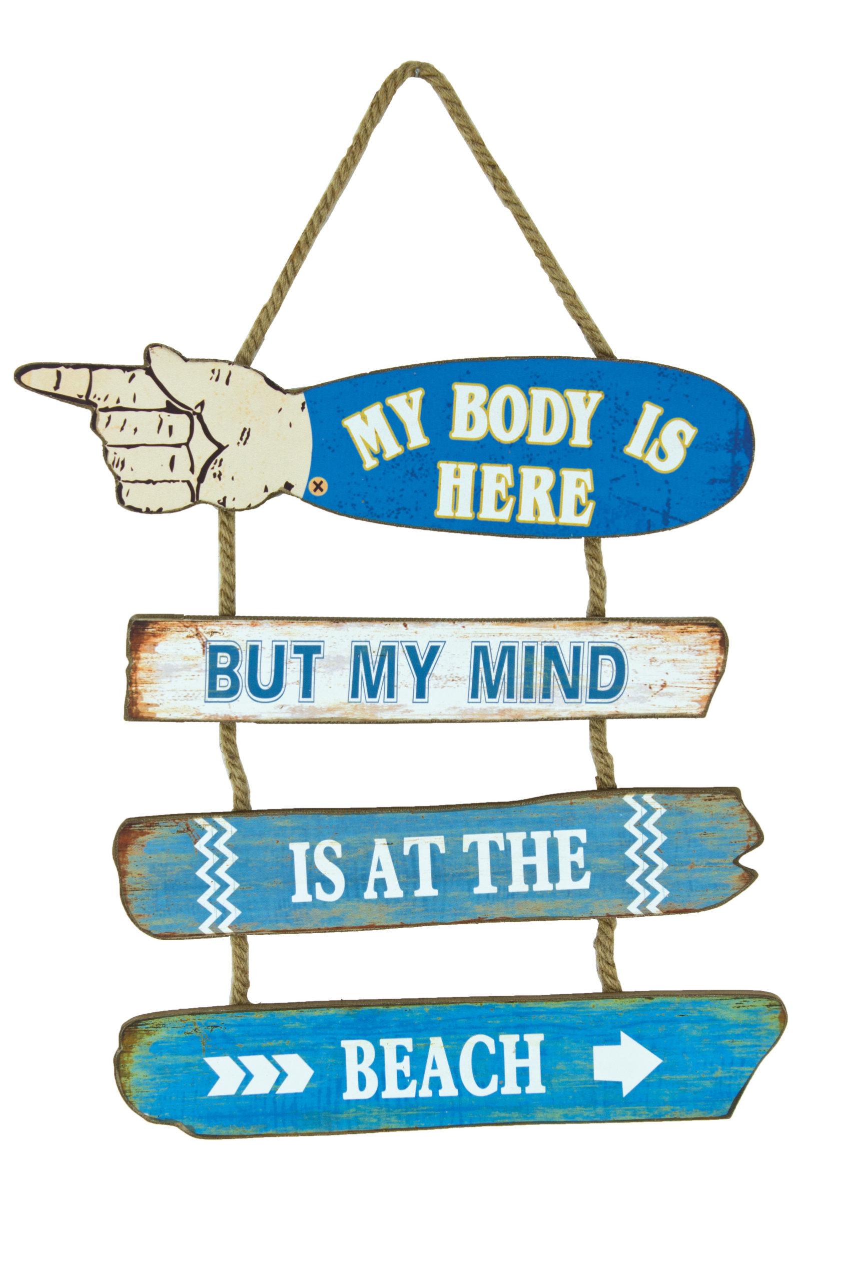 My Body Sign - Wood (Min. 2) image
