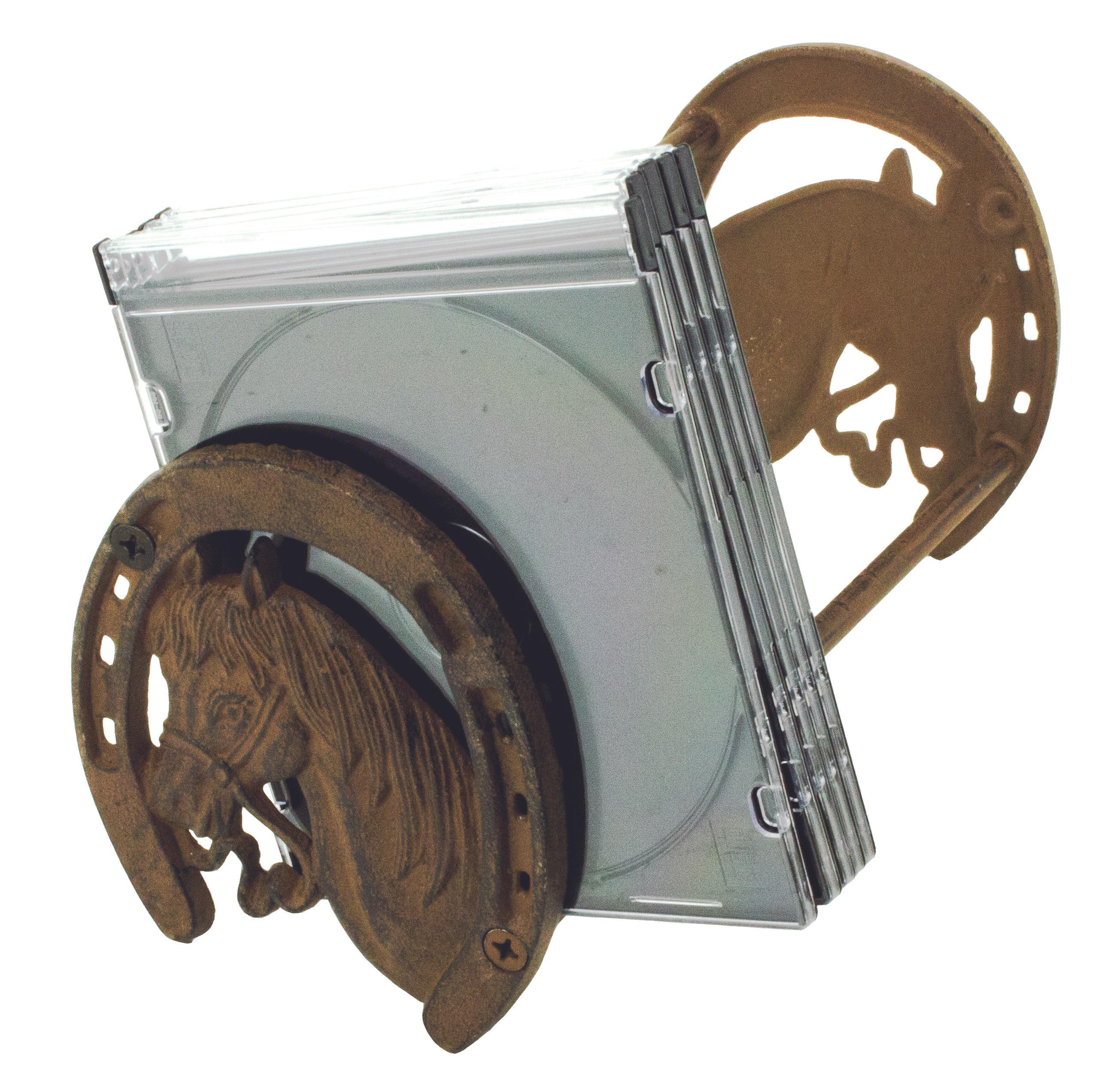 Horseshoe CD Holder Rust (Pkg. 4) image