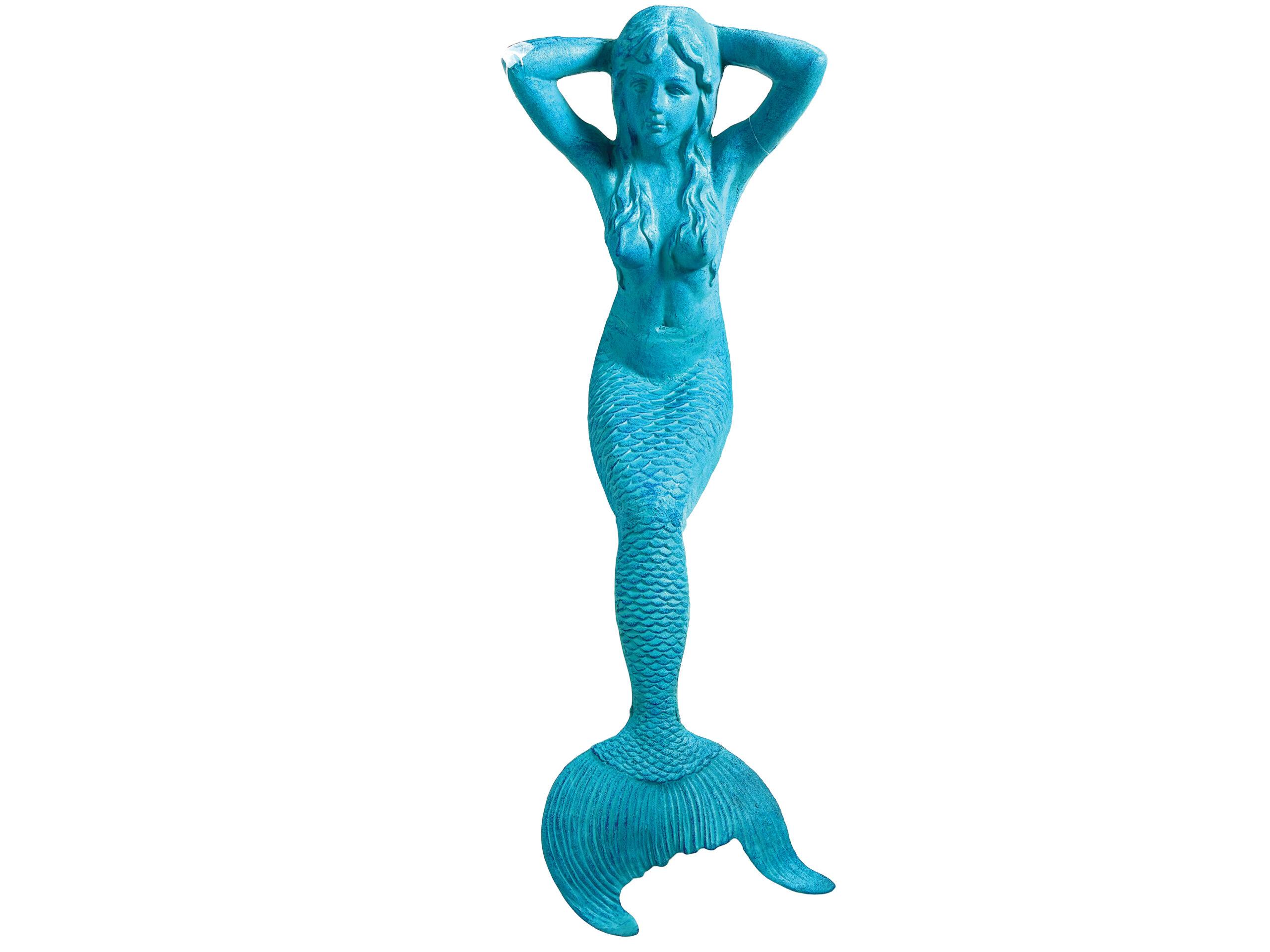 Giant Sitting Mermaid - Antique Blue (TRUCK ONLY)