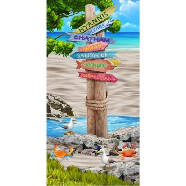 Sign Post- Custom Namedrop Towel
