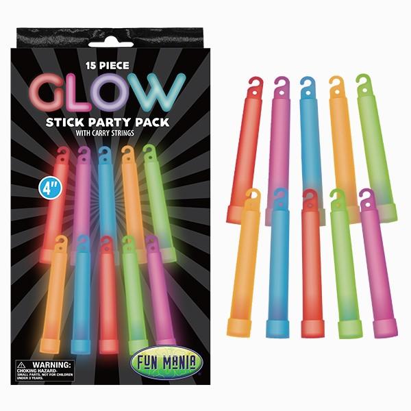 15pc 4in Glow Sticks