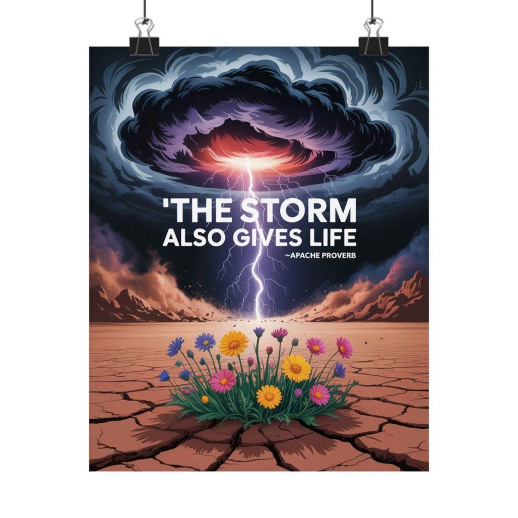 Resilience and Hope Giclee Art Poster