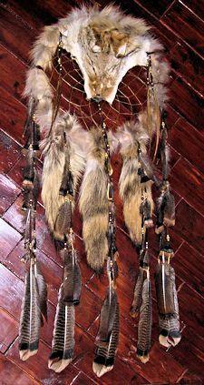 Coyote Dreamcatcher Medicine Shield