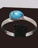 Turquoise Oval Ring image