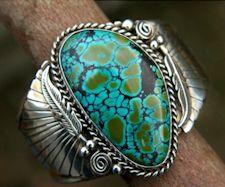 Turquoise Sterling Silver Plated Ring image