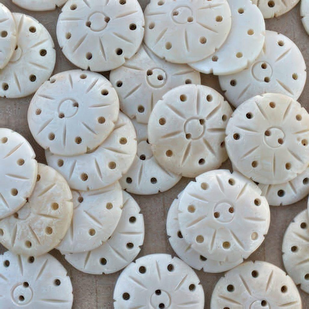 Buffalo Bone Buttons
