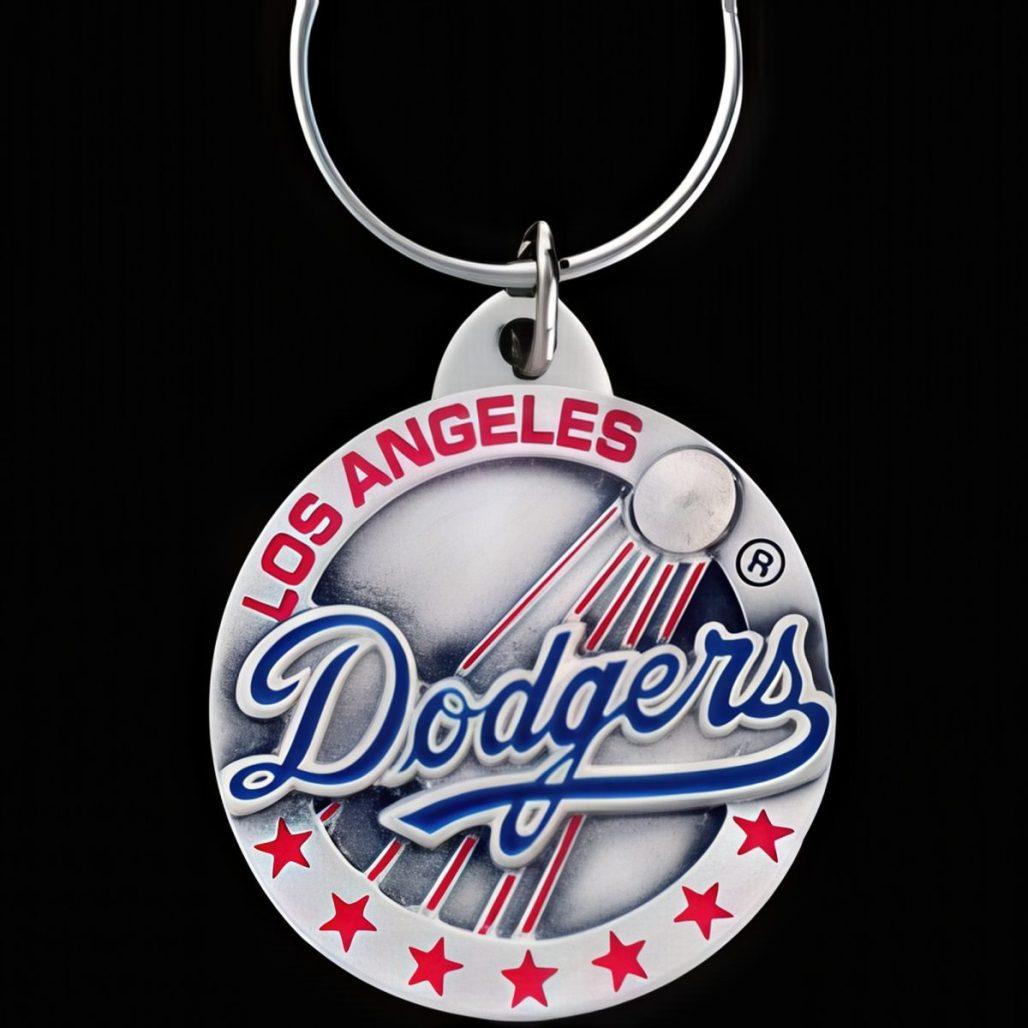 Licensed Los Angeles Dodgers Keychain