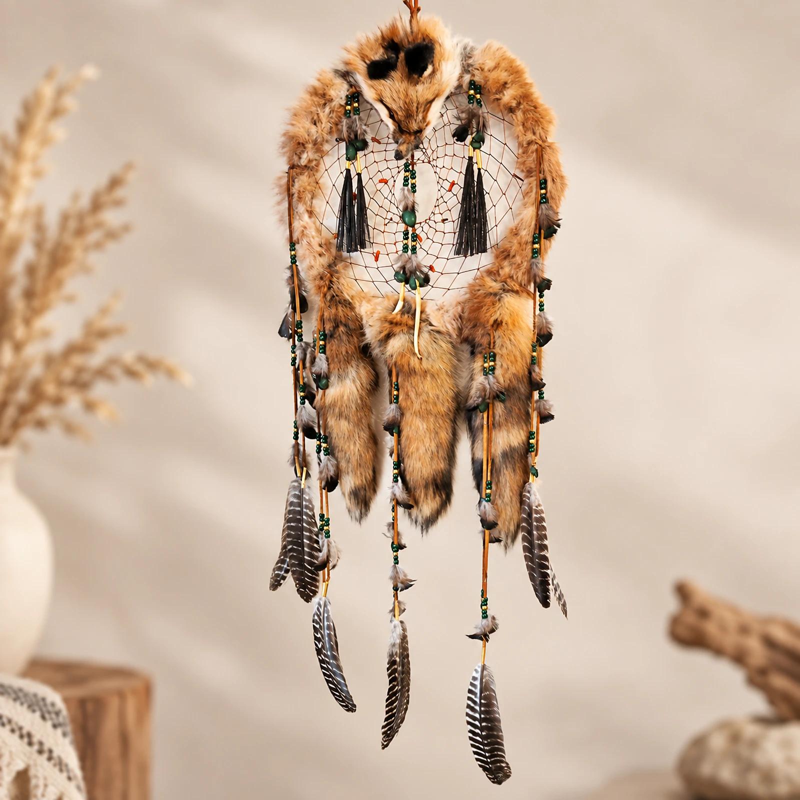 Red Fox Dreamcatcher Medicine Shield image