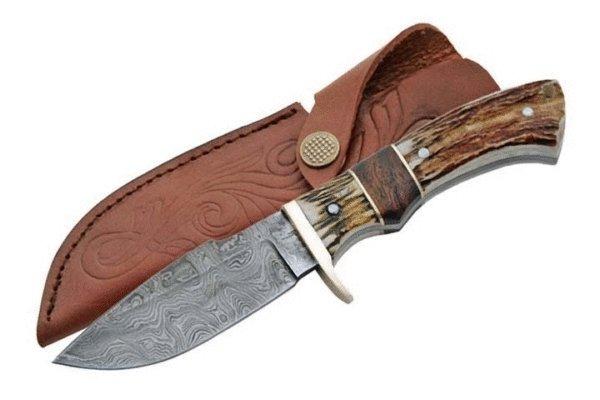 Rite Edge DM-1022 - 9 Inch Damascus Game Skinner