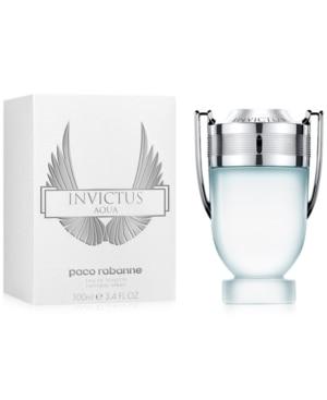 Paco Rabanne Invictus Aqua 3.4 EDT Sp Men (Travel Retail Exclusive) image