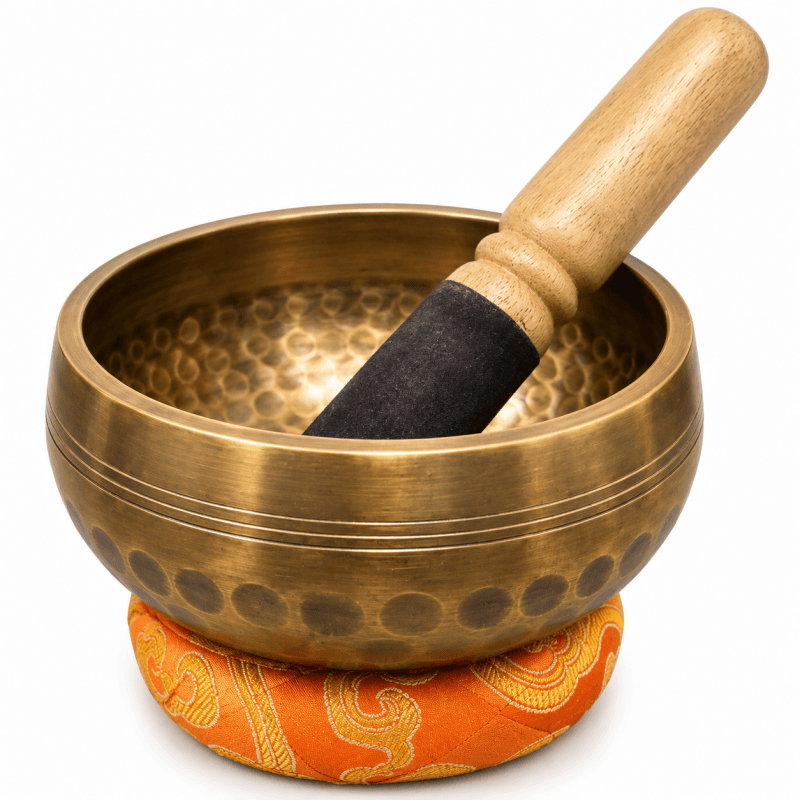 Antique Hand Hammer Singing Bowl image