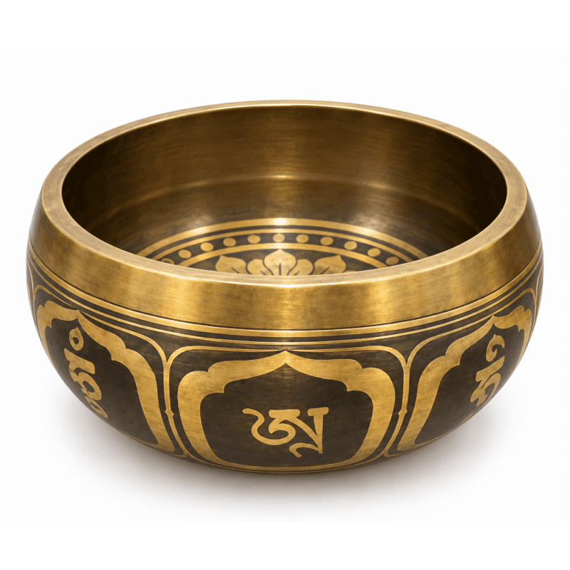 Om Mani Padme Hum Hand Carving image