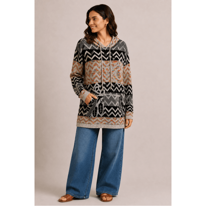 Women's Hooded Pullover sweater image