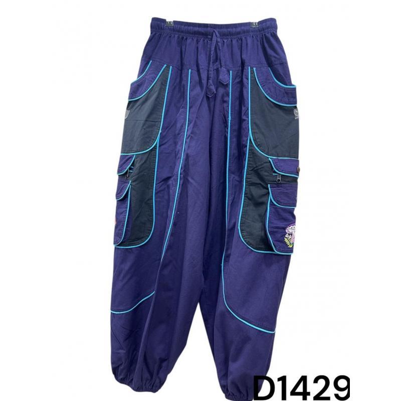 Cotton Embroidery Mushroom Pant image
