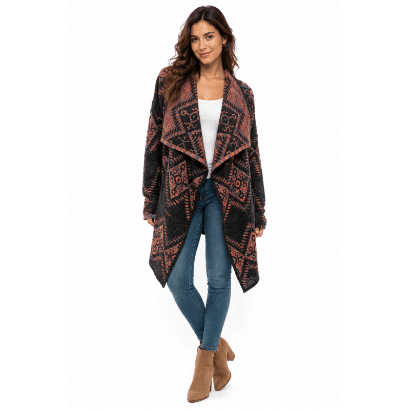 Open Front cardigan sweater image