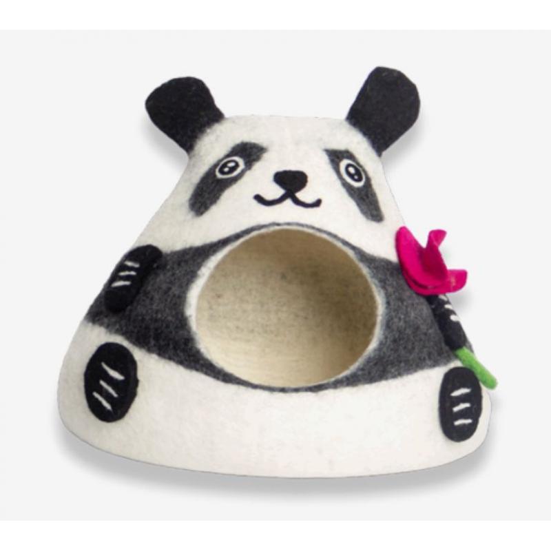 Felt Panda Cat Cave LH01 image