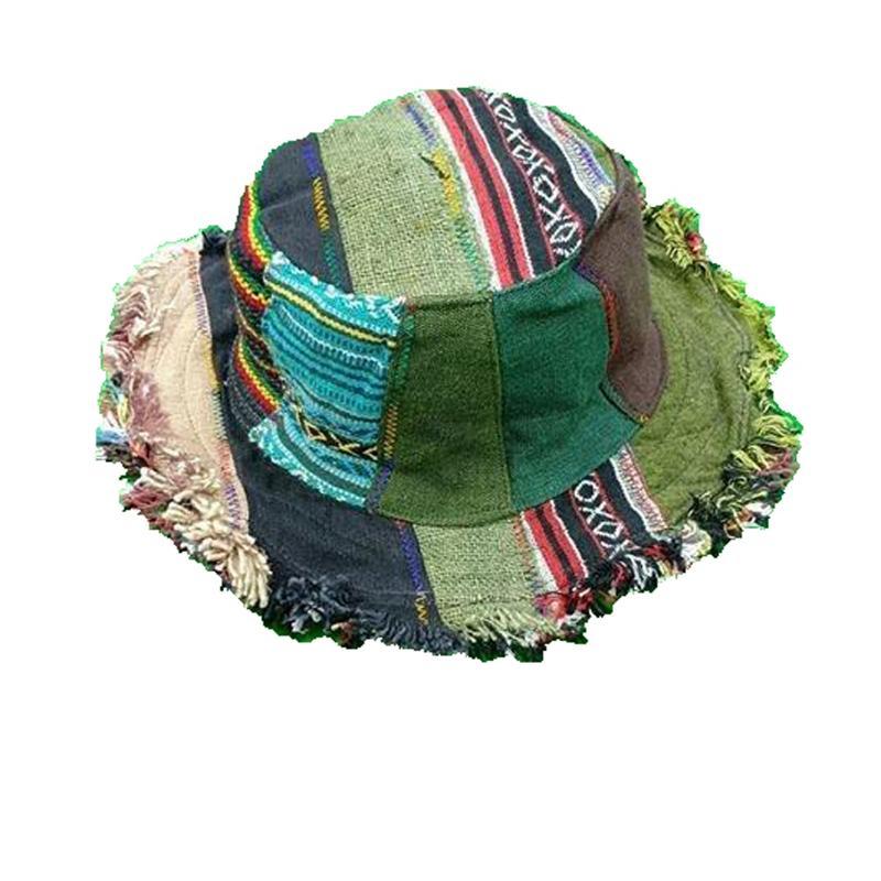 Cotton Hemp Sun Hat Wholesale image