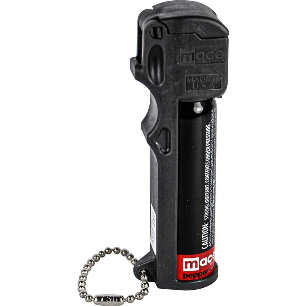 Mace® Personal Model OC Pepper Spray - 0.63 oz, 12-Foot Stream Range, 18-20 Bursts, UV Marking Dye, Flip-Top Safety Cap, Keychain Included, Made in USA image