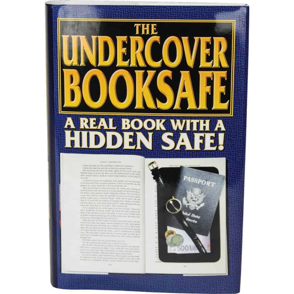 Book Diversion Safe with Hidden Compartment - Realistic Book Design, 7¾" x 4″ x 1″ Interior, Blends on Any Shelf, Secure Storage for Cash, Jewelry & Valuables image