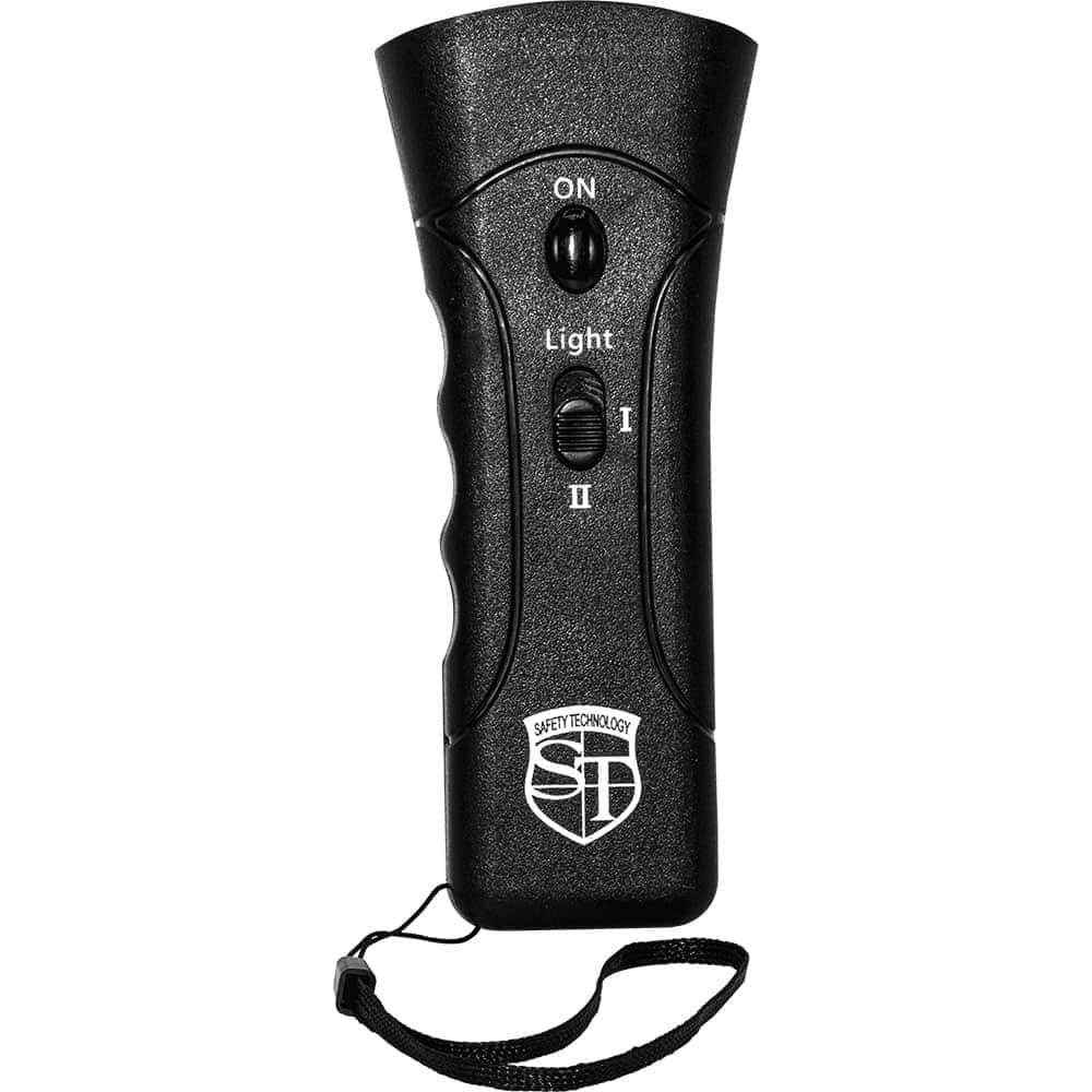 Safety Technology Electronic Dog Repeller and Trainer - 35-45kHz Ultrasonic, Dual Training and Deterrent Modes, 9V Battery, ABS Plastic, Handheld Design for Dogs image