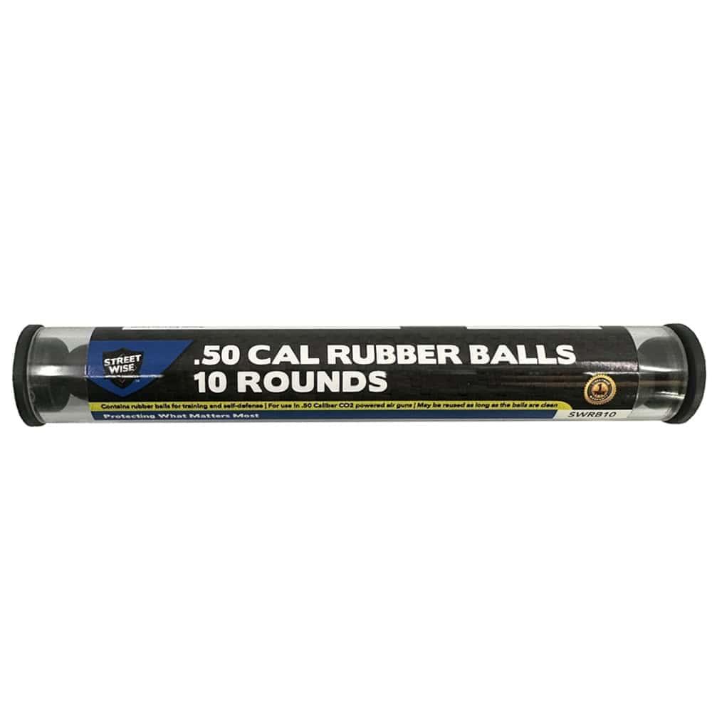 Streetwise .50 Cal Rubber Balls for Heat Pepper Launcher image