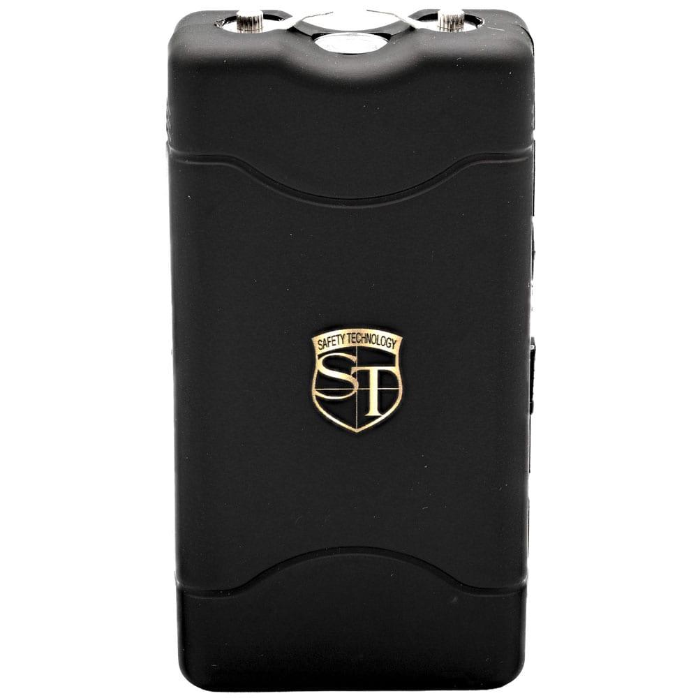 MAGNAVOLT 80,000,000V Stun Gun Flashlight - 4.4 Milliamp Output, High-Frequency Oscillation Current, 100-Lumen LED, USB-C Charging, Nylon Belt Holster, Lifetime Warranty