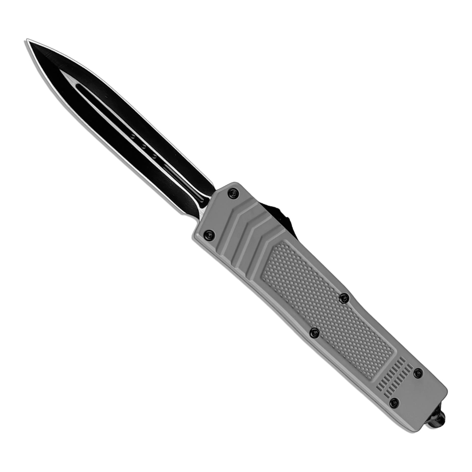 Greyline Resolve OTF Automatic Knife - Tactical Grey image