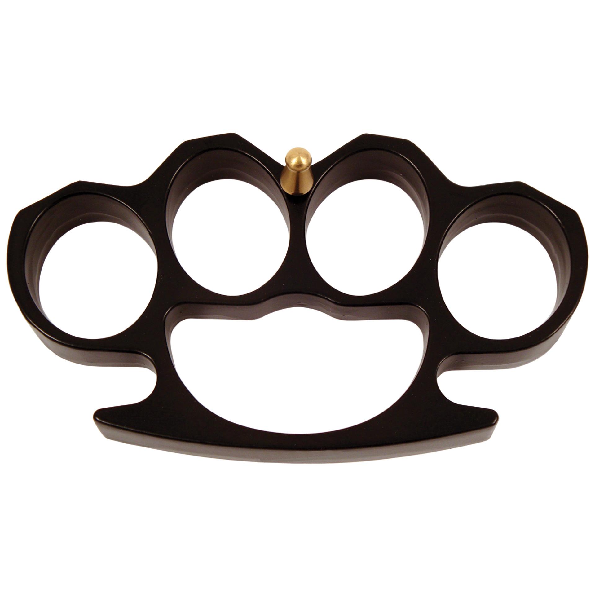 Stealth Monolith 1/2-Inch Knuckle Paperweight - Black image