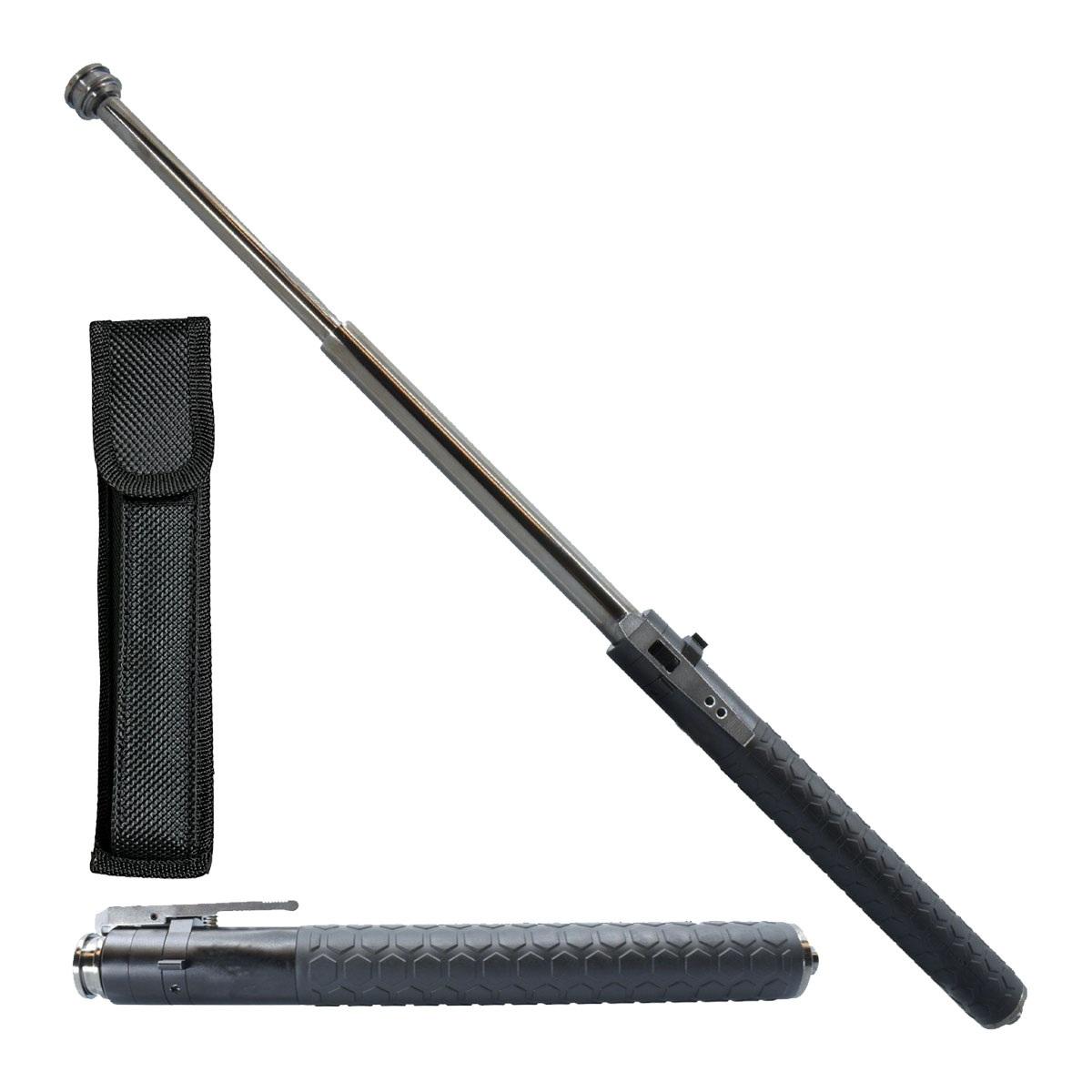 26 Inch Self Defense Automatic Expandable Steel Baton image