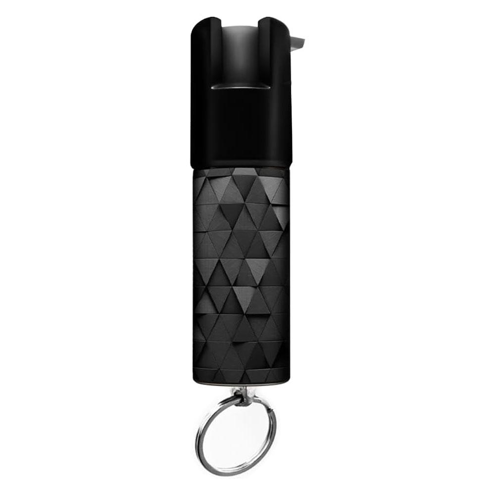 Triangle Keychain Mini Pepper Spray for Self Defense - Safety Twist Top to Prevent Accident image