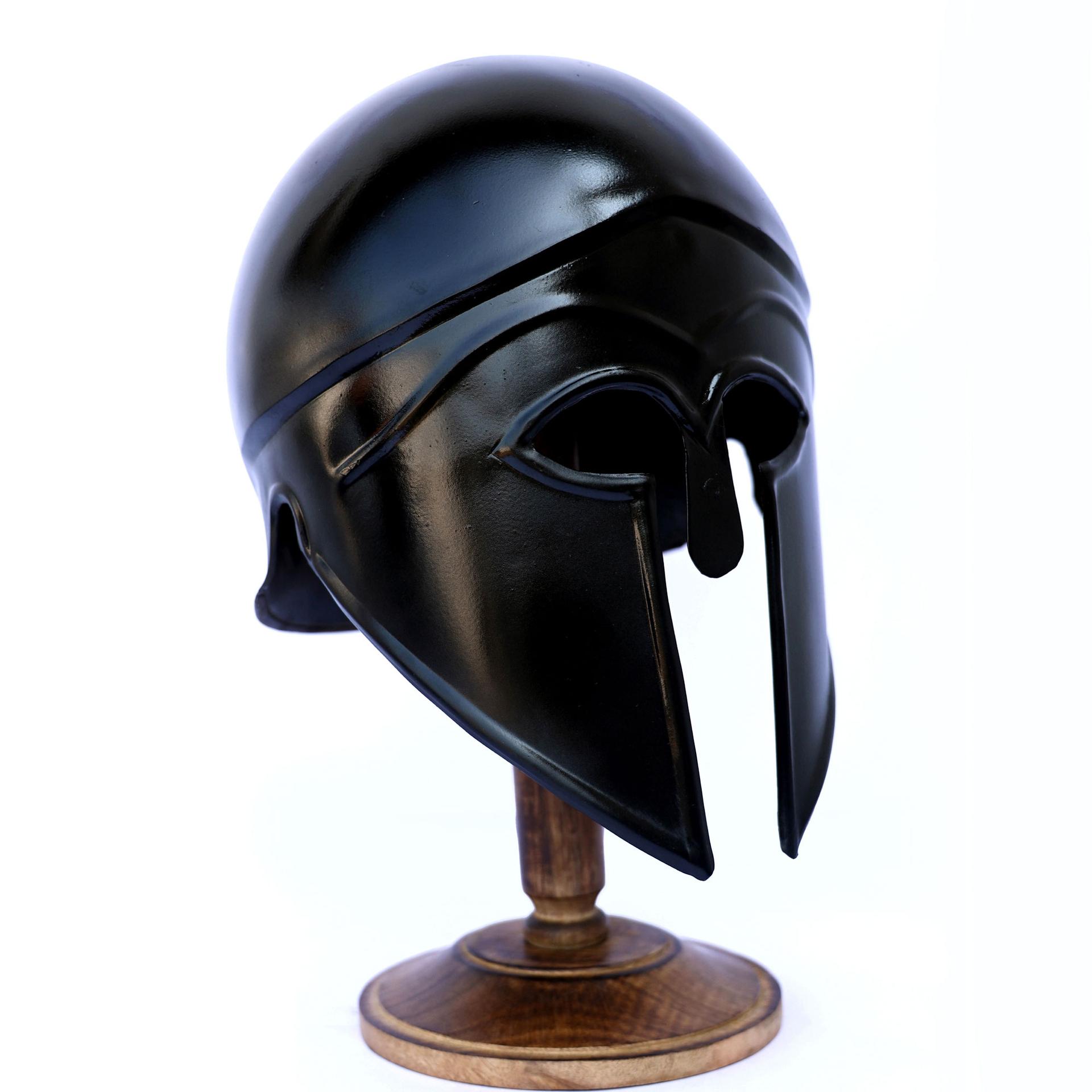 5th Century Corinthian Hoplite Helmet with Display Stand image