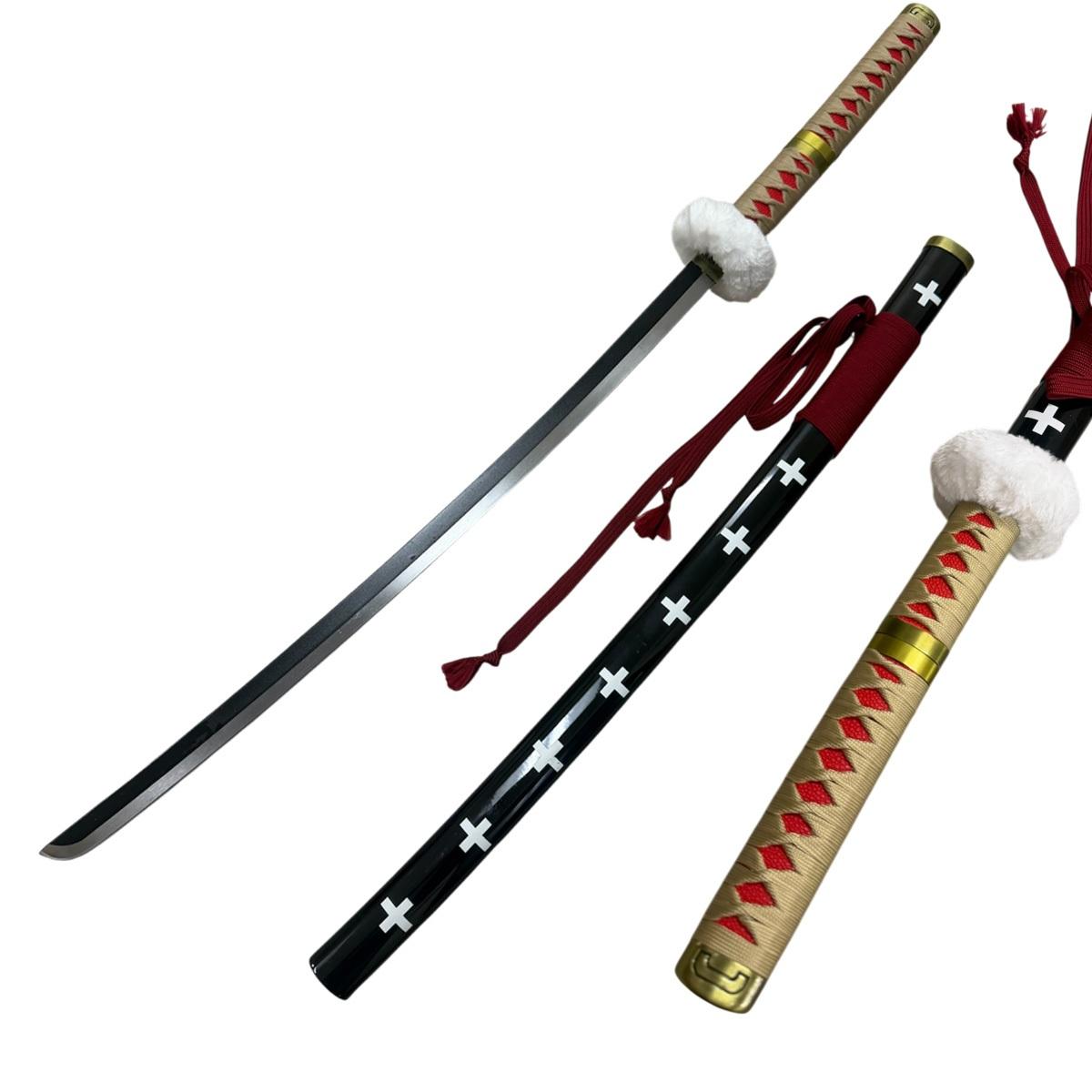 Anime Surgeon of Death Doctor Trafalgar Law Carbon Steel Sword image