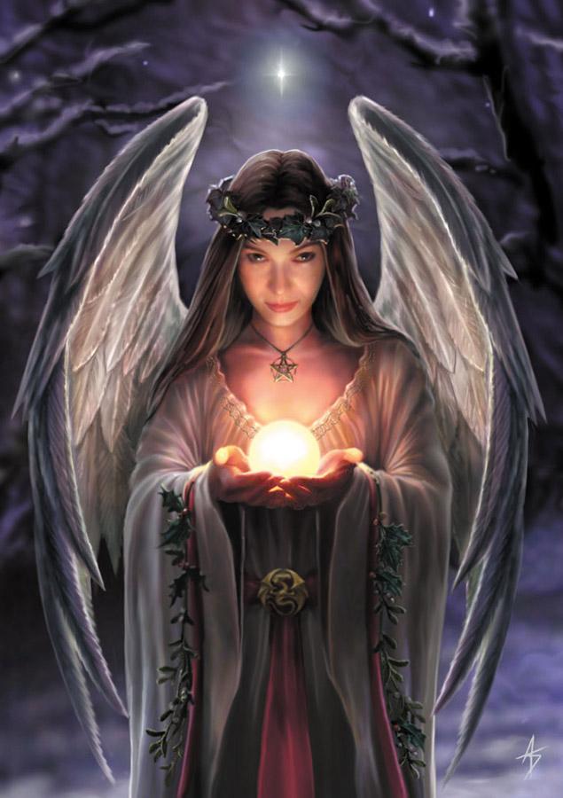 Yule Angel Card - 6 Pack image