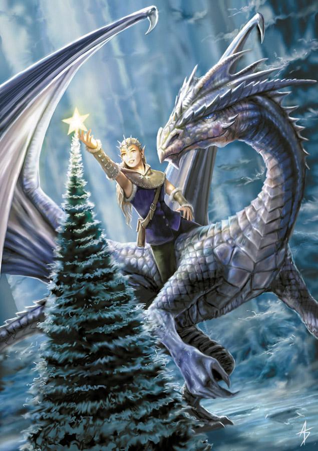Winter Fantasy Card - 6 Pack image