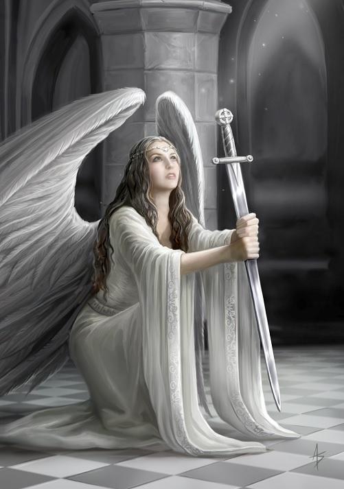 The Blessing Card by Anne Stokes - 6 Pack image