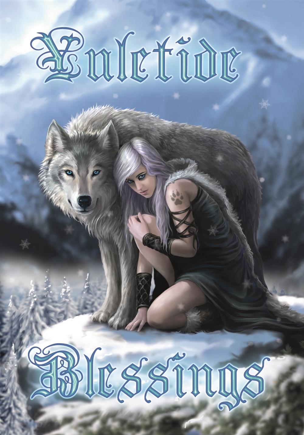 Winter Protector Yuletide Blessing Card - 6 Pack image