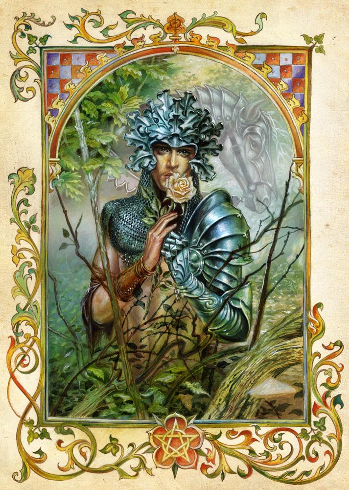 The Green Knight by Briar Card - 6 Pack image