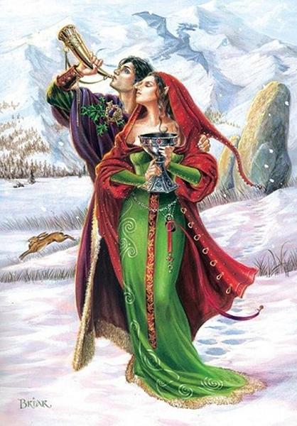 Welcoming Yule Card - 6 Pack image