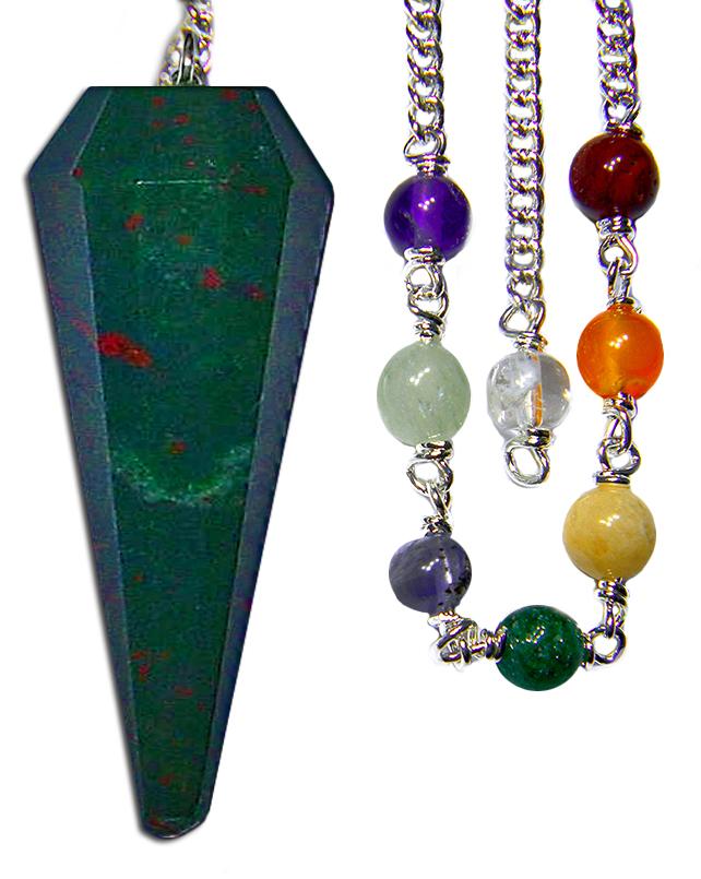 Blood Stone Chakra Pendulum image