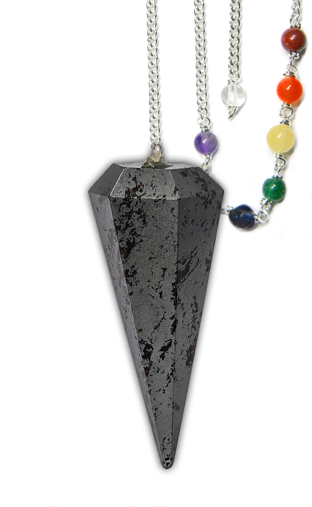 Hematite Chakra Pendulum image
