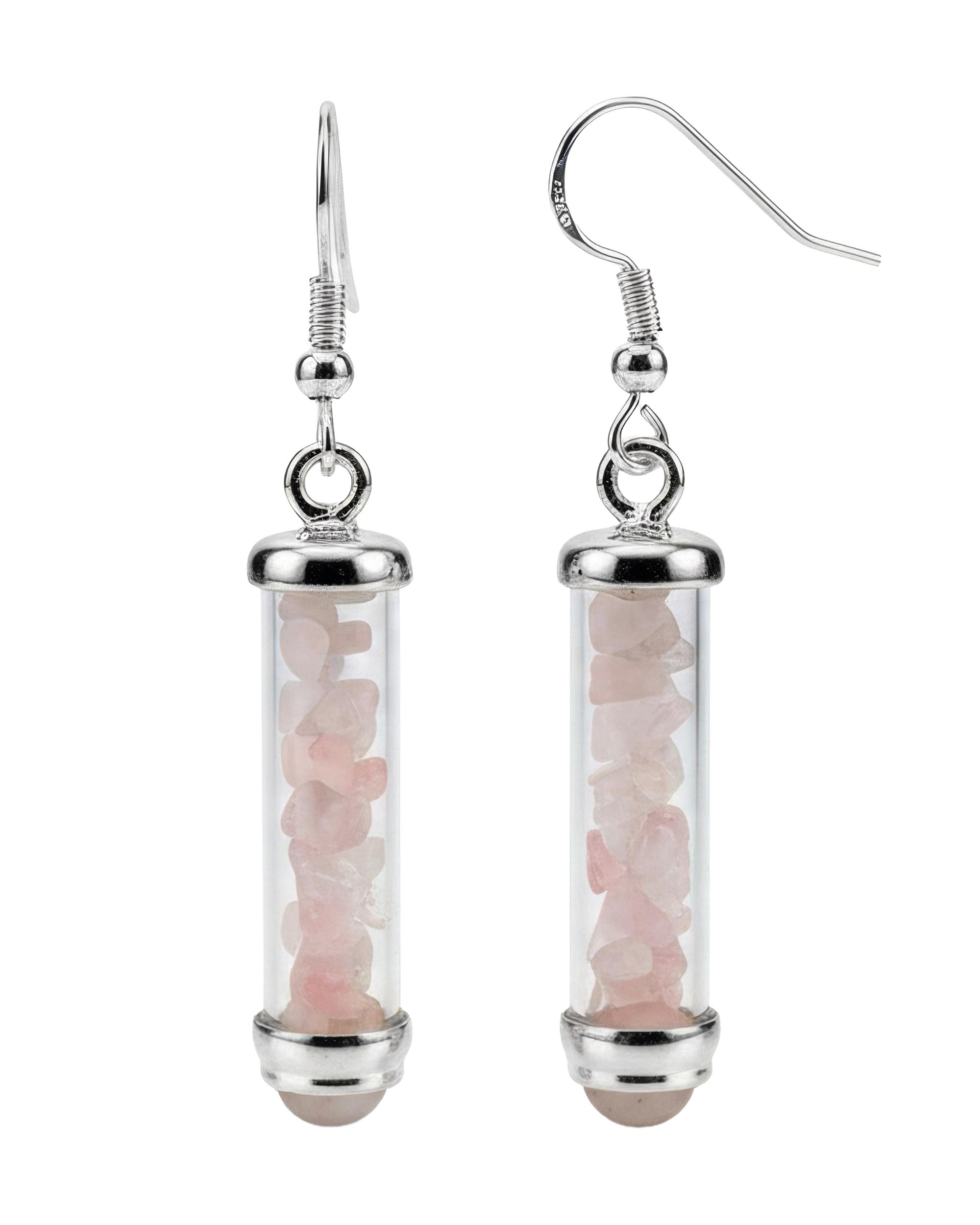 Rose Quartz Earrings image
