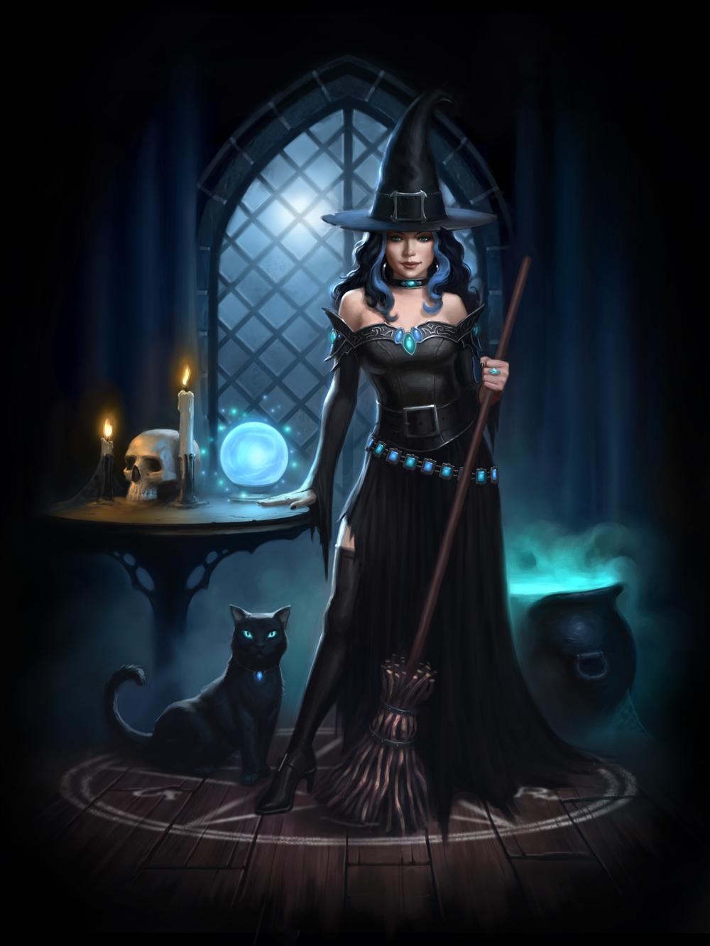 Witches Lair Card by James Ryman - 6 Pack image