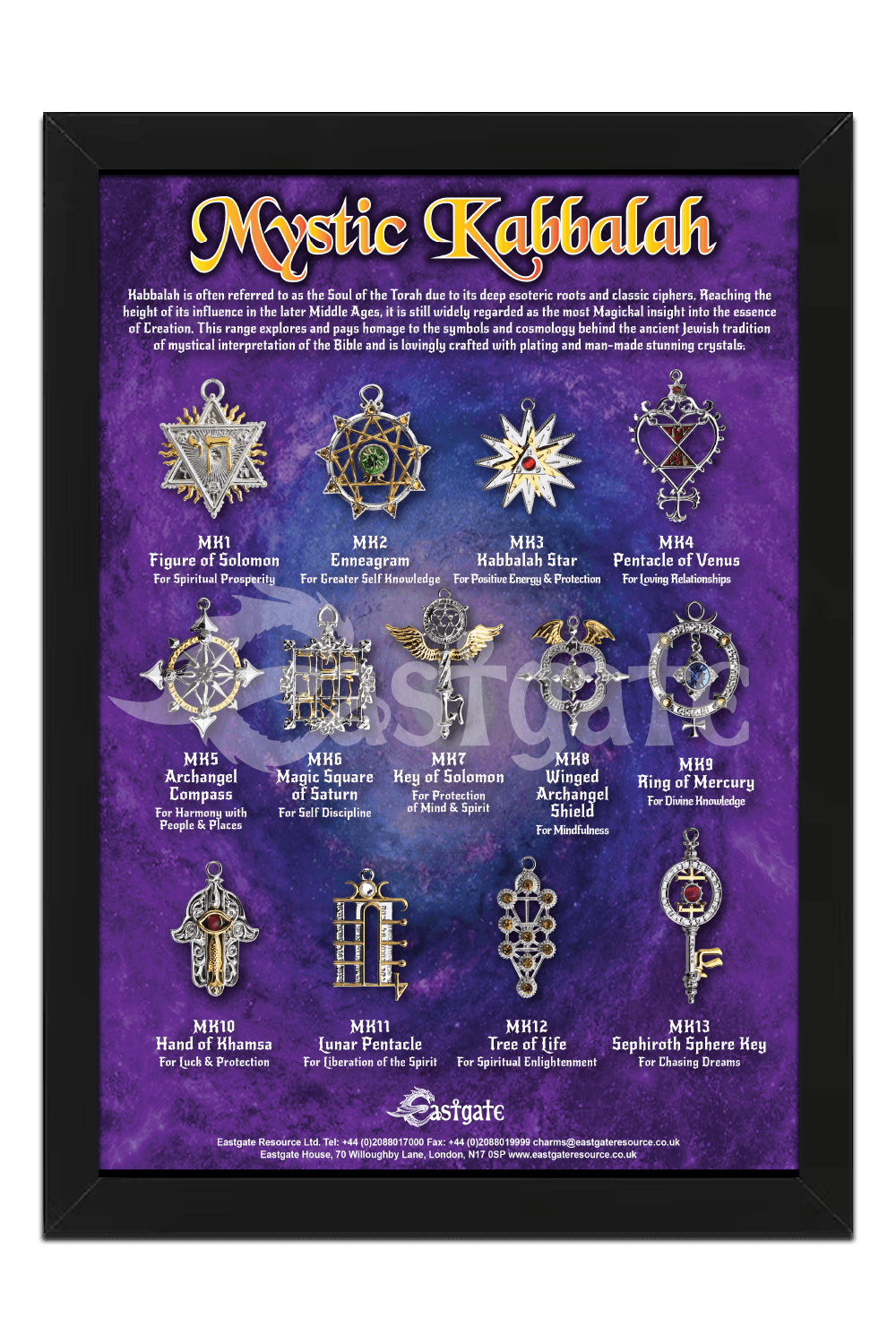 Mystic Kabbalah Starter Set & Display
